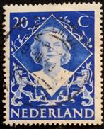 Nederland 1948 - nvph 506-507 - Inhuldiging koningin Juliana, Postzegels en Munten, Na 1940, Ophalen of Verzenden, Gestempeld
