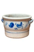 Keulse Pot met Blauwe Decoratie, Ophalen of Verzenden