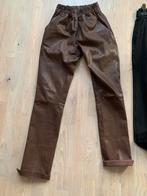 Est seven leren broek bruin xs, Bruin, Nieuw, Ophalen of Verzenden, Maat 34 (XS) of kleiner