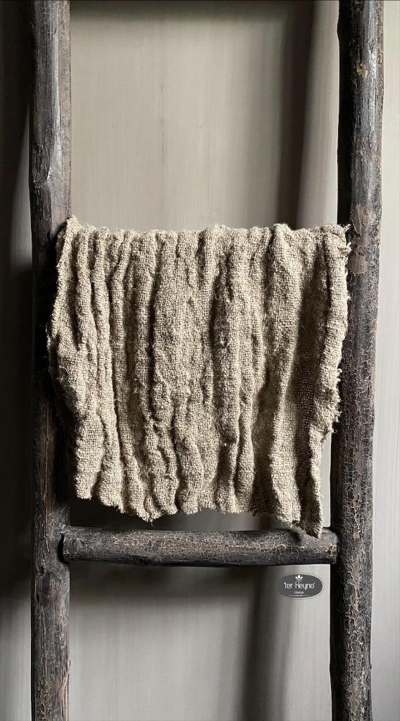 Chippy doek naturel linnen onbedrukt stoer sober landelijk, Huis en Inrichting, Woonaccessoires | Overige, Nieuw, Verzenden