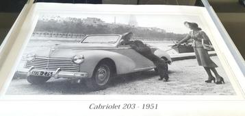 Peugeot 203 XXXL Poster old stock mint condition beschikbaar voor biedingen