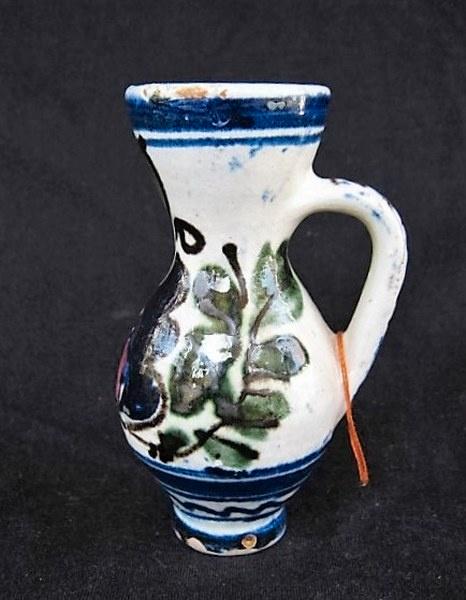 Korond - Polychroom kruikje (142-1), Antiek en Kunst, Antiek | Keramiek en Aardewerk, Ophalen