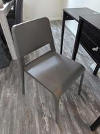 Kunststof bureaustoel – grijs, Ophalen of Verzenden, Zo goed als nieuw, Grijs, Bureaustoel
