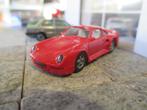 Porsche 959 - Herpa High Detail rood met te openen motorkap, Hobby en Vrije tijd, Modelauto's | 1:87, Gebruikt, Ophalen of Verzenden