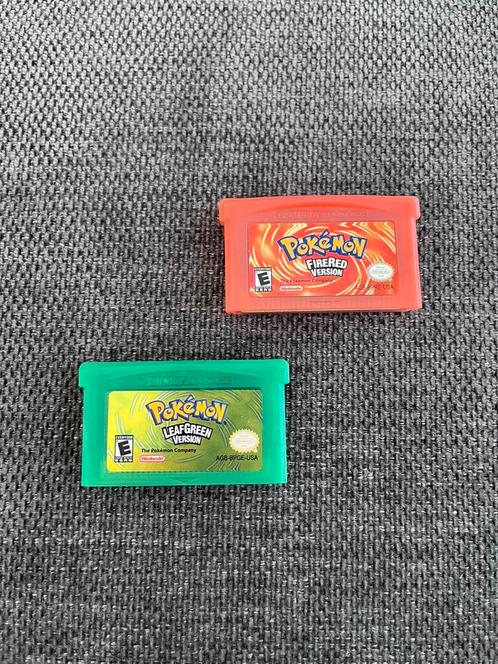 Pokémon FireRed & LeafGreen in topconditie, Spelcomputers en Games, Games | Nintendo Game Boy, Zo goed als nieuw, Role Playing Game (Rpg)
