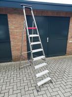 ALTREX HUISHOUDTRAP DOUBLE DECKER 8 TREDEN, TRAP, LADDER, Doe-het-zelf en Verbouw, Ladders en Trappen, Ophalen, Trap, Zo goed als nieuw