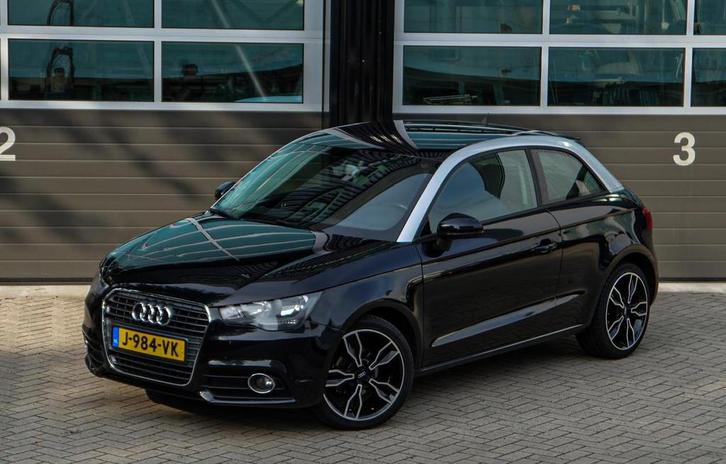 Audi A1 1.2 Tfsi 63KW 2011 Zwart proline, Auto's, Audi, Particulier, A1, Airconditioning, Alarm, Bluetooth, Bochtverlichting, Boordcomputer