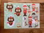 Uitdrukvel Kerst uil kinderen, Ophalen of Verzenden, Nieuw, Kerst, Overige typen
