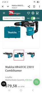 Mooie makita boormachine met hakfunctie met boren compleet, Doe-het-zelf en Verbouw, Gereedschap | Boormachines, Ophalen of Verzenden