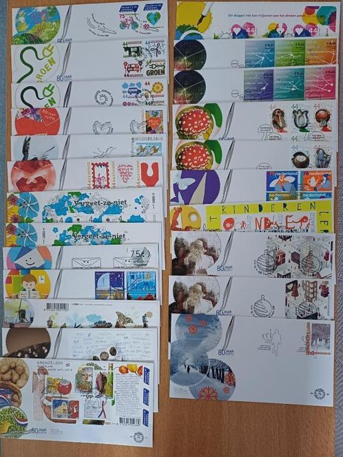 FDC Eerstedagenveloppen Jaargang 2008, E563 - E580 (23 env.), Postzegels en Munten, Postzegels | Eerstedagenveloppen, Onbeschreven