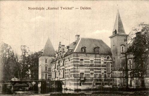 Noordzijde Kasteel Twickel - Delden, Verzamelen, Ansichtkaarten | Nederland, Gelopen, Overijssel, Voor 1920, Verzenden