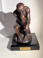 Bronzen beeldjes, De Kus en de Denker van Rodin, Antiek en Kunst, Kunst | Beelden en Houtsnijwerken, Ophalen