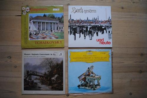 EP Bach Mozart oa, Cd's en Dvd's, Vinyl | Klassiek, Gebruikt, Barok, 10 inch, Ophalen of Verzenden
