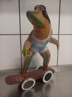 kikker op skateboard, Ophalen of Verzenden, Gebruikt