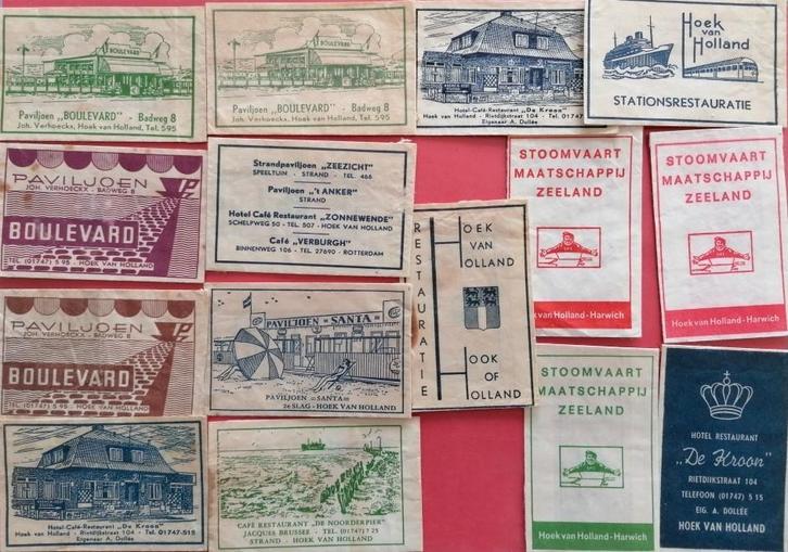 Hoek van Holland 211, Verzamelen, Suikerzakjes, Verzenden