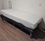 1 Pers. Electrisch verstelbare schotelbodem inclusief Matras, Huis en Inrichting, Ophalen, Verstelbaar, Eenpersoons, 80 cm