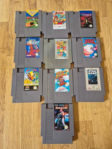 Nintendo Nes Titels Diverse beschikbaar voor biedingen