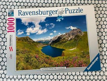 Ravensburger puzzel 1000 stukjes Tappenkarsee bei Kleinarl beschikbaar voor biedingen