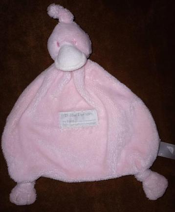 Bambam roze eenden knuffeldoek. beschikbaar voor biedingen