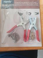 Handy Tangenset voor gaatjes en drukknopen, Ophalen of Verzenden, Nieuw