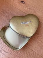 Vintage Maxim's de Paris Hartvormige Doos, Ophalen of Verzenden, Gebruikt, Metaal, Minder dan 50 cm