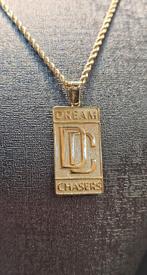 Prachtige DC hanger met ropchain 18karaat goud, Ophalen of Verzenden, Nieuw, Goud, Goud