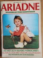 Ariadne handwerken maart 1977 Iers breien, kindertruien, Breien en Haken, Ariadne handwerken, Ophalen of Verzenden, Zo goed als nieuw