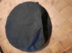 Zwarte zitzak 100 cm diameter zgan, Ophalen, Zo goed als nieuw, Zwart