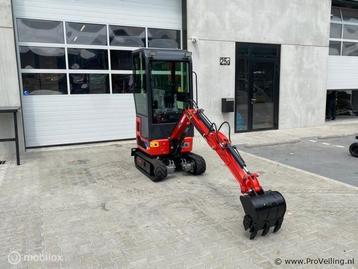 Online Veiling: Mini rupsgraafmachine StahlWorks HL320 ROOD beschikbaar voor biedingen