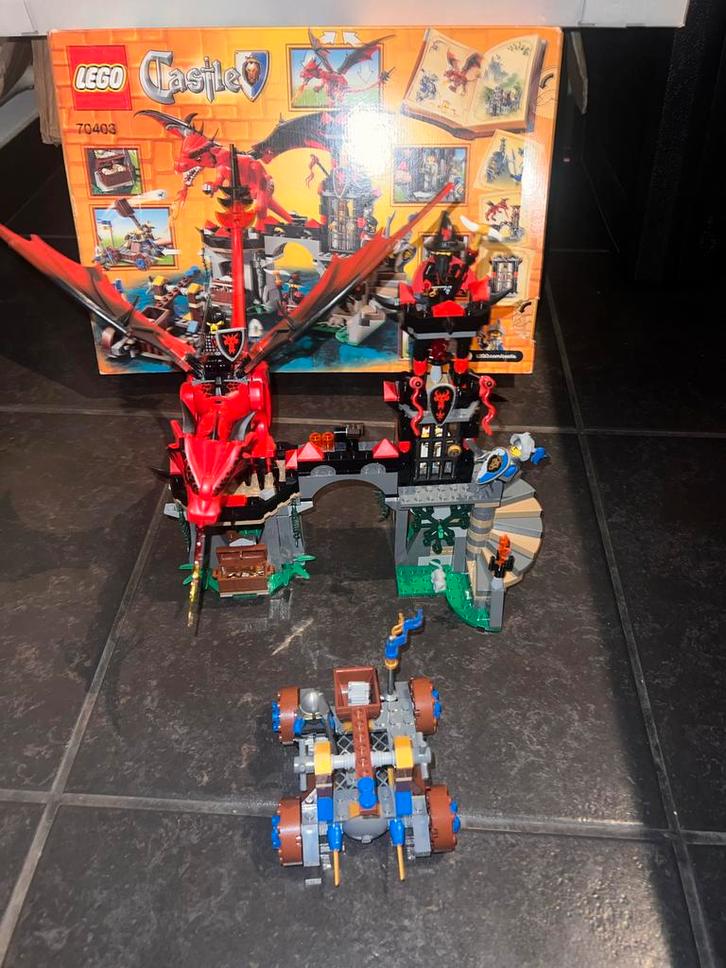 Lego Castle 70403 Drakenkasteel (2013), Kinderen en Baby's, Speelgoed | Duplo en Lego, Zo goed als nieuw, Lego, Losse stenen, Ophalen of Verzenden