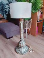 Oosterse vloerlamp met velours lampenkap, Huis en Inrichting, Lampen | Vloerlampen, Ophalen of Verzenden