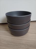 Royal VKB schaaltjes- bakjes, doorsnee 15cm, donkergrijs, 3x, Huis en Inrichting, Keuken | Keukenbenodigdheden, Ophalen of Verzenden