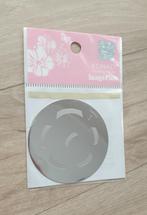 Konad nail art stempel plaat m19, Verzenden, Zo goed als nieuw, Zilver, Handen en Nagels