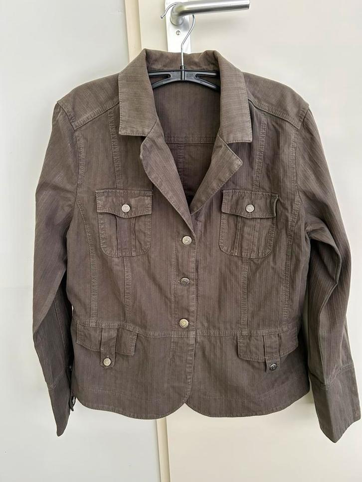 Dreamstar colbert maat 42, Kleding | Dames, Jasjes, Kostuums en Pakken, Gedragen, Jasje, Maat 42/44 (L), Groen, Ophalen of Verzenden