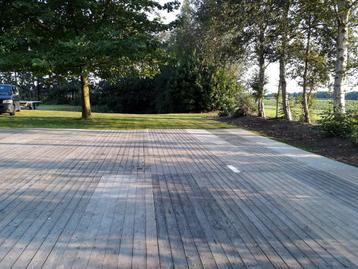 Tentvloeren vlondervloer te huur tbv stretchtent pagodetent  beschikbaar voor biedingen