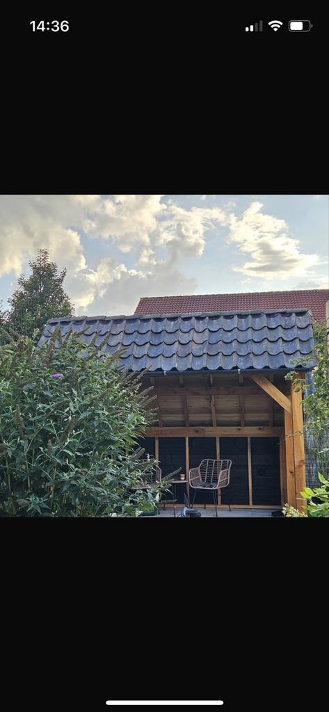 Oud-Hollandse Blauwe Dakpannen - Meer dan 400 stuks, Tuin en Terras, Ophalen, Gebruikt, Overige typen