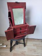 kapspiegel opmaakspiegel met 2 laden, Ophalen, Minder dan 50 cm, Gebruikt, Minder dan 100 cm