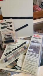 Set regelteller loupe standaard garenhouder naaldendoos, Ophalen of Verzenden, Zo goed als nieuw