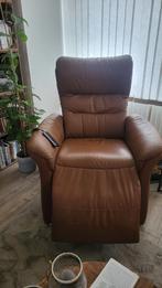 Bank en stoelen( verdegem Oostburg), Ophalen, Overige maten, Leer, Zo goed als nieuw