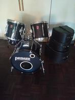 Klassieke Premier shellset, zwarte power uitvoering, Muziek en Instrumenten, Drumstellen en Slagwerk, Ophalen, Gebruikt, Premier