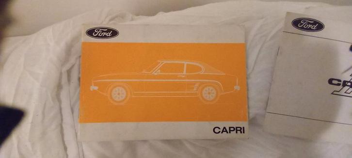 Handleiding Ford Capri met inlegblad Ford Capri II NL, Auto diversen, Handleidingen en Instructieboekjes, Ophalen of Verzenden