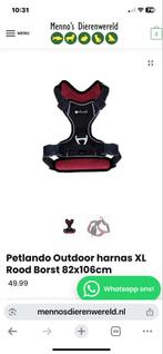 Rood zwarte kleur , zachte padding kan vergroot/verkleind, Dieren en Toebehoren, Ophalen of Verzenden, Nieuw