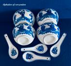 4 sets Fu Lu Shu Rijstkom + Lepel € 30 samen China, Ophalen