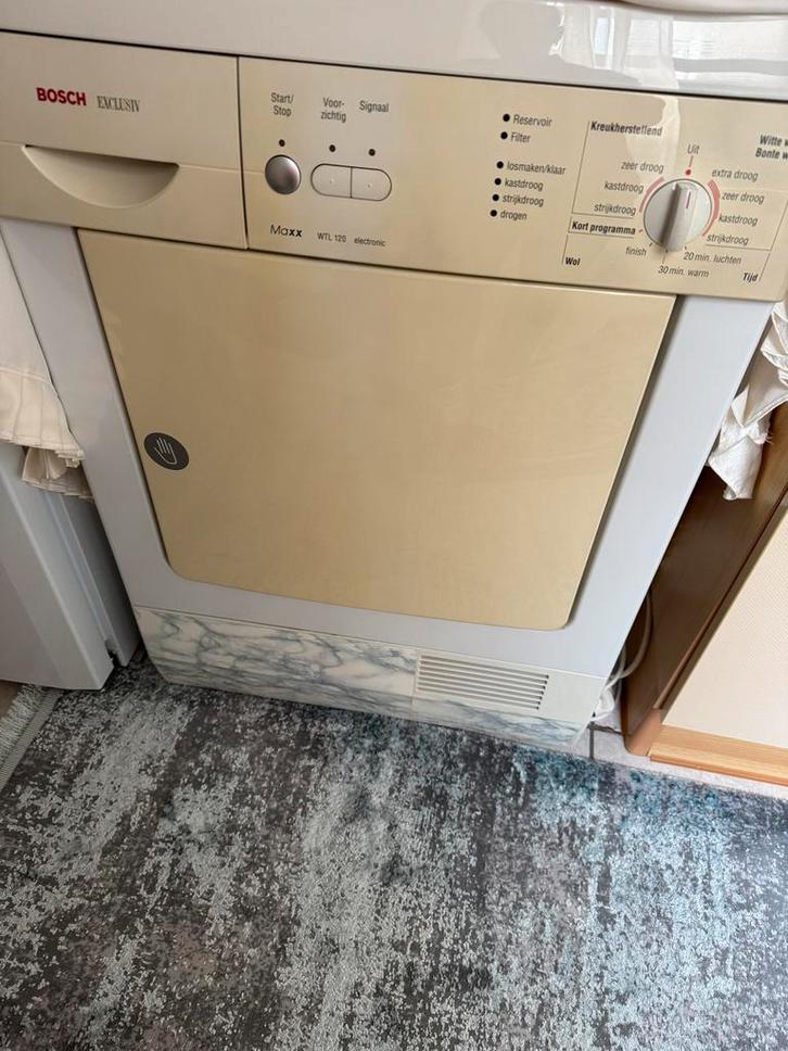 Boch Droger - Maxx WTL 120, Witgoed en Apparatuur, Wasdrogers, Gebruikt, Condens, Voorlader, 8 tot 10 kg, Minder dan 85 cm, Anti-kreukfase