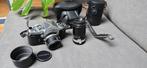 Miranda FV vintage spiegelreflexcamera,originele accessoires, Ophalen of Verzenden, Gebruikt, Spiegelreflex, Overige Merken