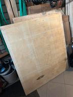 9 houten platen + 15 planken / balken, Doe-het-zelf en Verbouw, Platen en Panelen, Ophalen, Zo goed als nieuw, Overige materialen