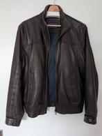 Tommy Hilfiger Leren Jas Heren - Maat S, Ophalen of Verzenden, Bruin