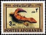 1966 Afghanistan Fauna Reptielen, Postzegels en Munten, Postzegels | Thematische zegels, Ophalen of Verzenden, Dier of Natuur