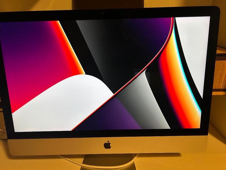 iMac 27 inch.  eind 2018, Computers en Software, Apple Desktops, Gebruikt, iMac, HDD, 3 tot 4 Ghz, 8 GB, Ophalen