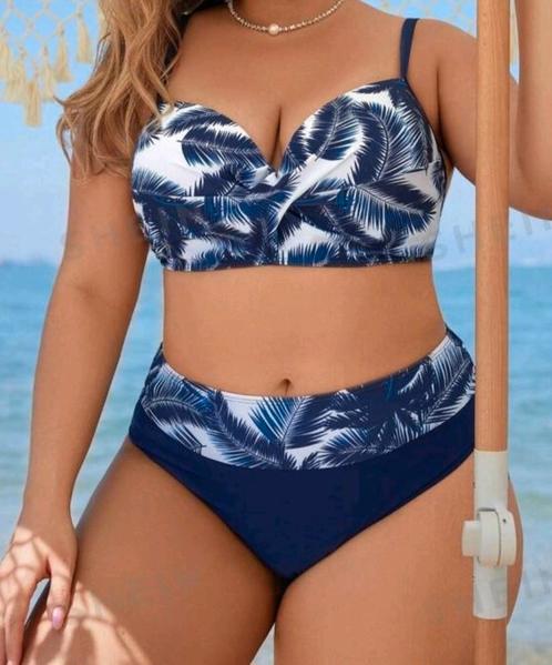 Bikini blauw/wit, Kleding | Dames, Badmode en Zwemkleding, Nieuw, Bikini, Blauw, Ophalen of Verzenden